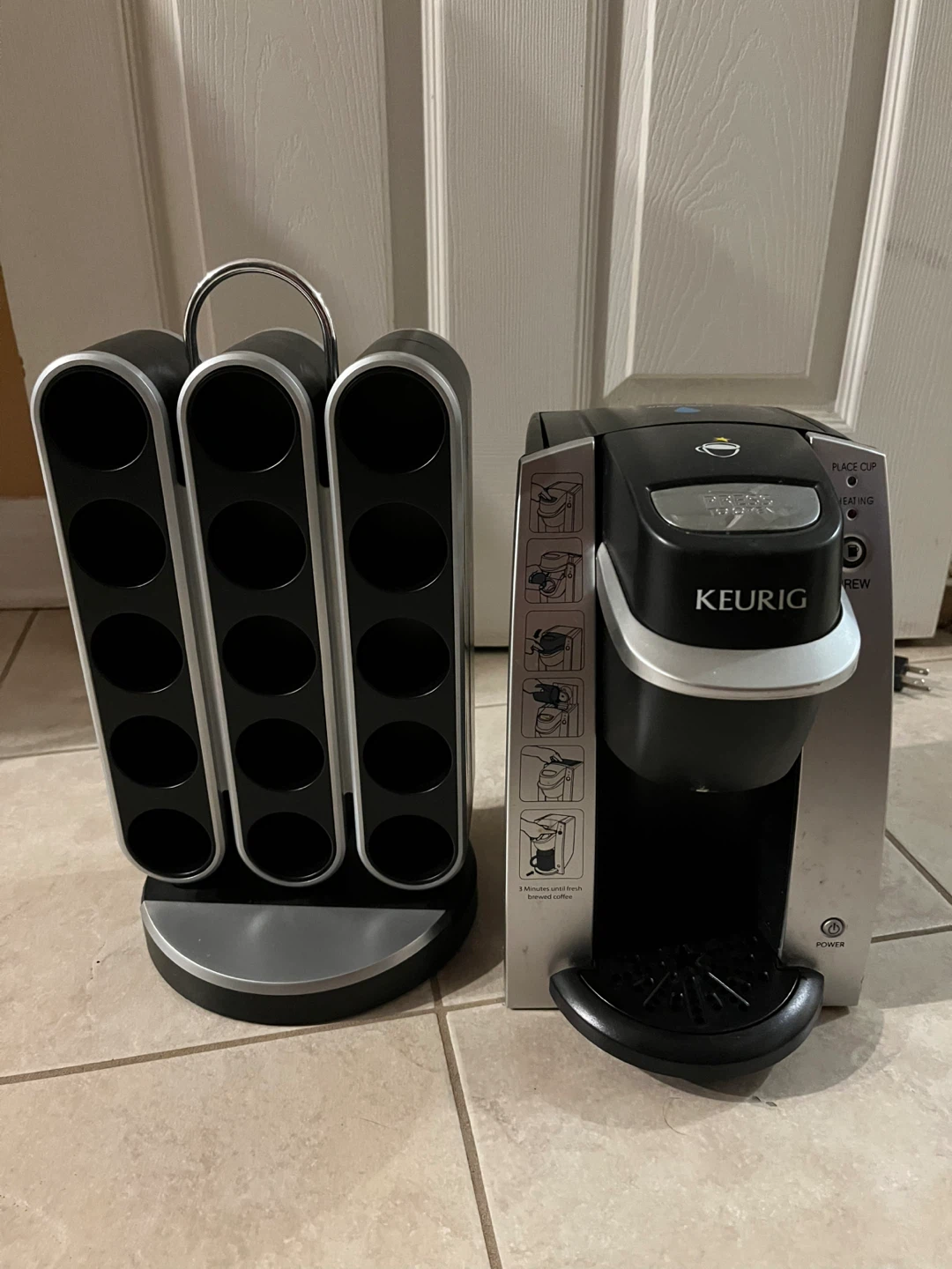 Keurig Coffee Maker with K-Cup Holder