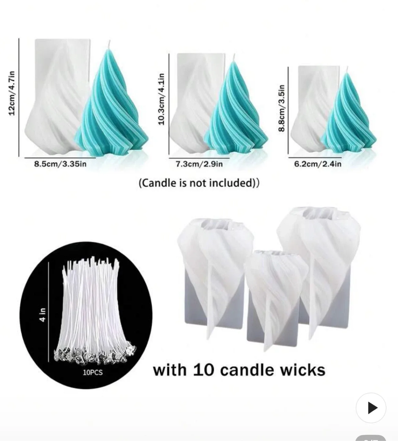 Silicone Candle Molds image indicator(4)