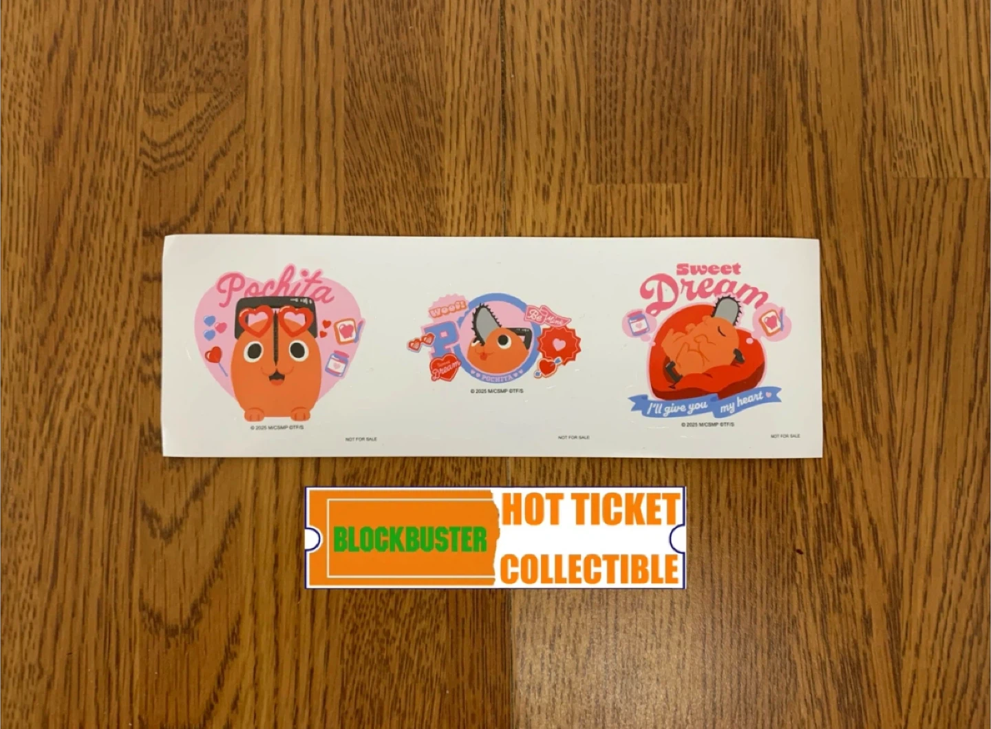 Chainsaw Man… (Crunchyroll Exclusive) Pochita Sticker Set