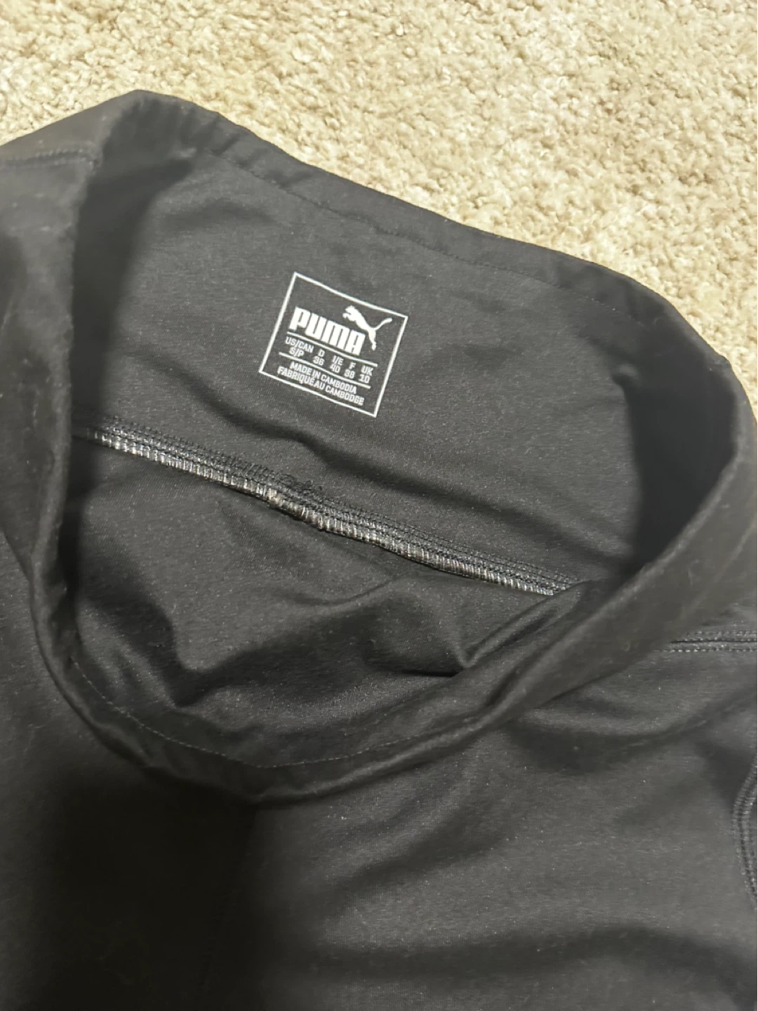 Puma Black Leggings Size S - photo 2