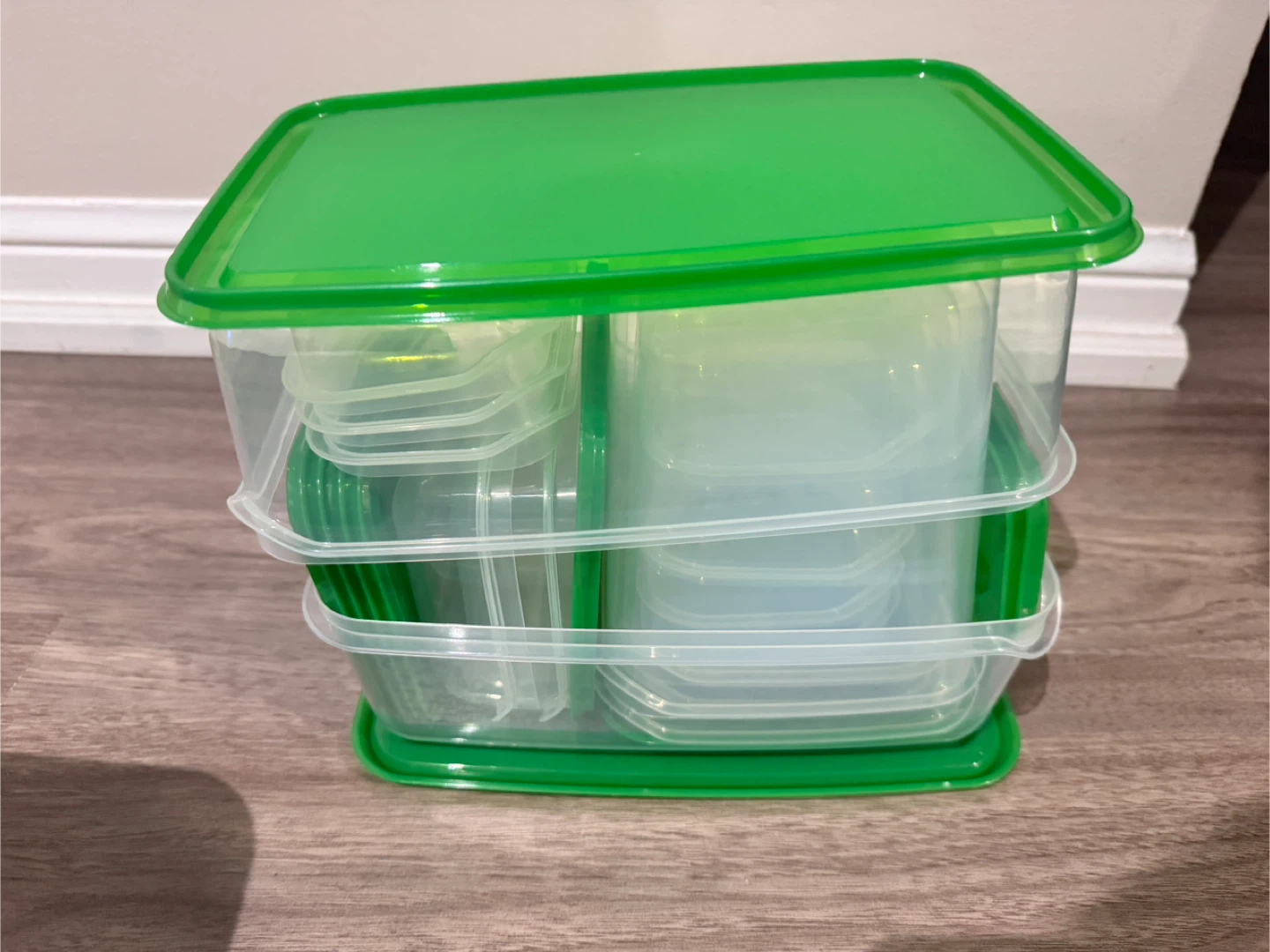 IKEA Green Lid Food Storage Containers - Set