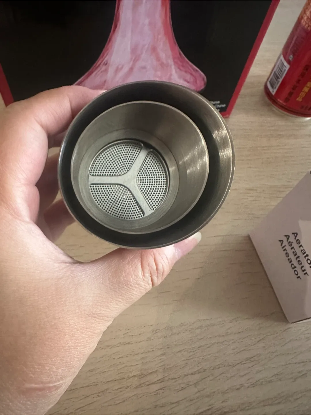 Wine Decanter with Aerator - New in Box image indicator(3)