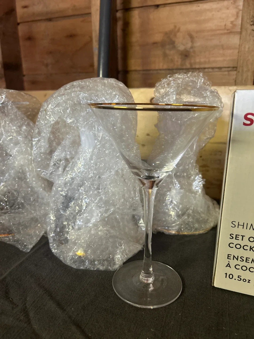 🥕DISCONTINUED NEW StructUBE  Set of 4 Cocktail Glasses image indicator(2)