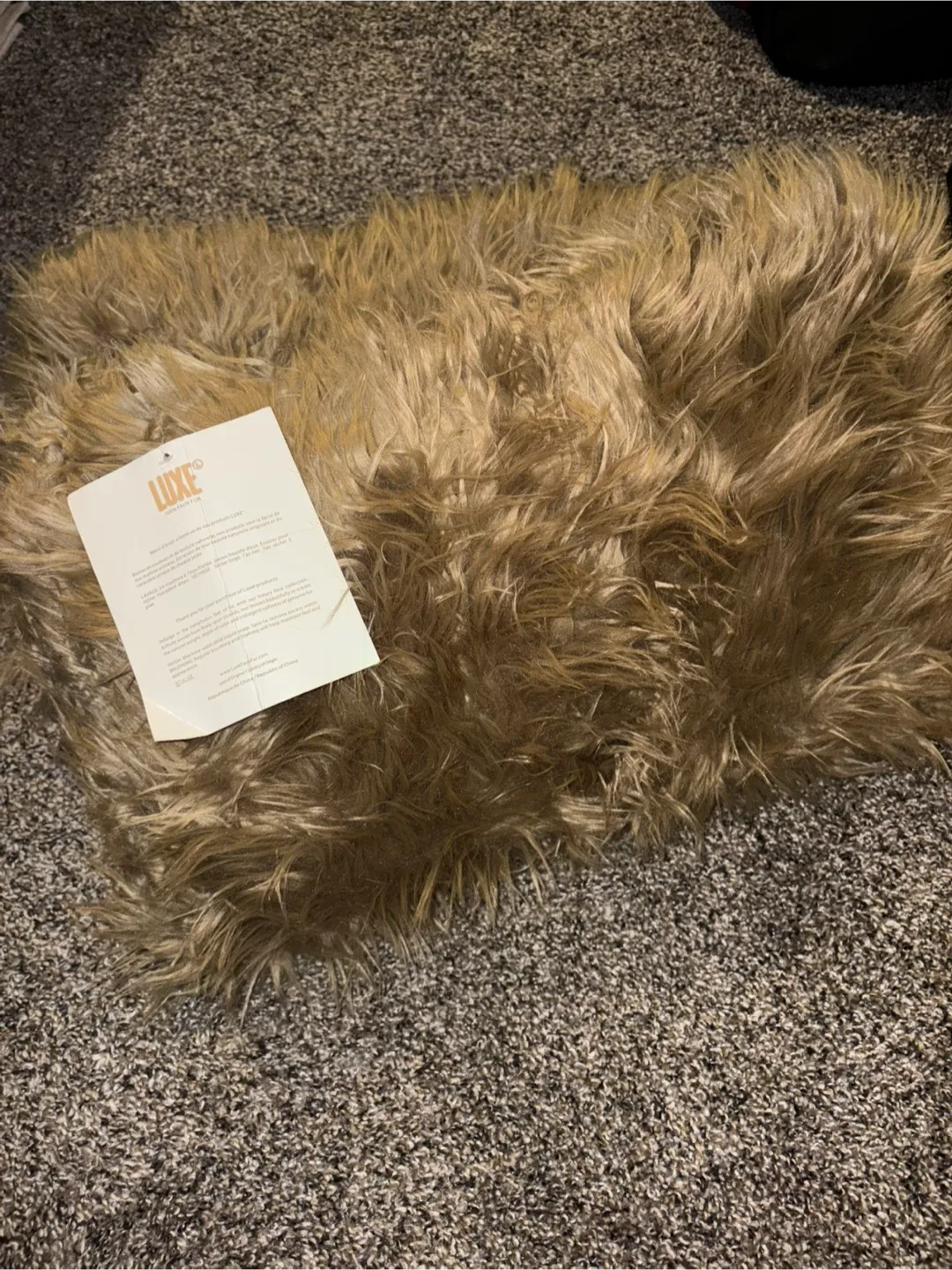 New LUXE Faux Fur Throw pillow image indicator(5)