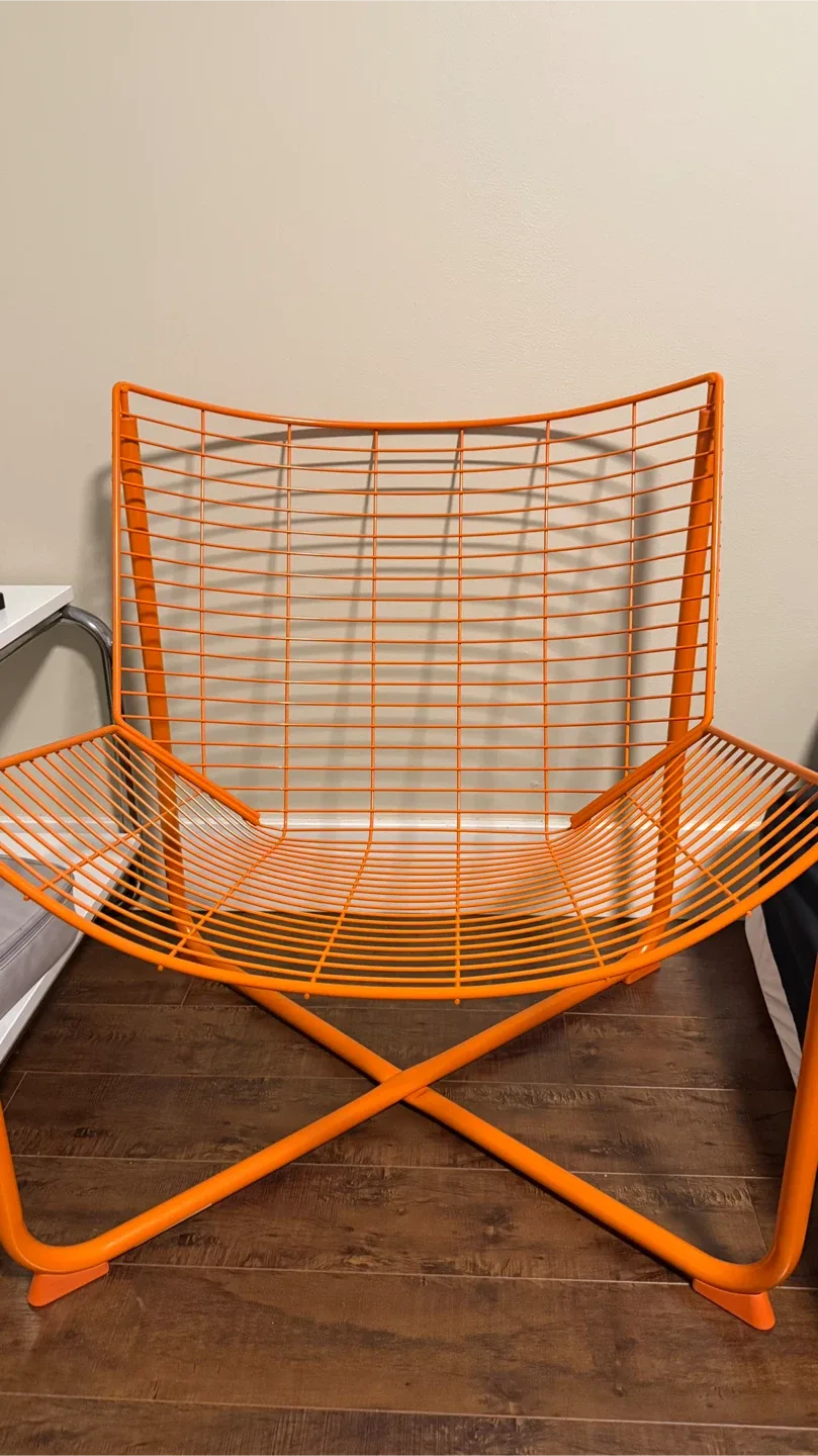 IKEA SKÅLBODA Armchair - Orange image indicator(3)