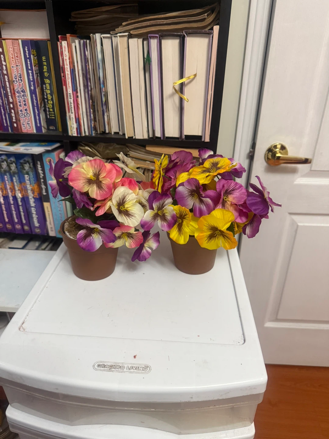 Artificial Flowers in Pots