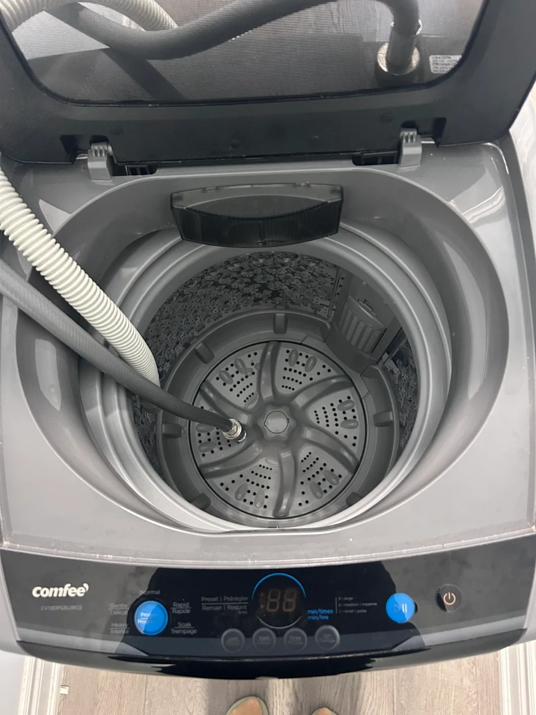 COMFEE' Portable Washing Machine - Magnetic Gray image indicator(5)
