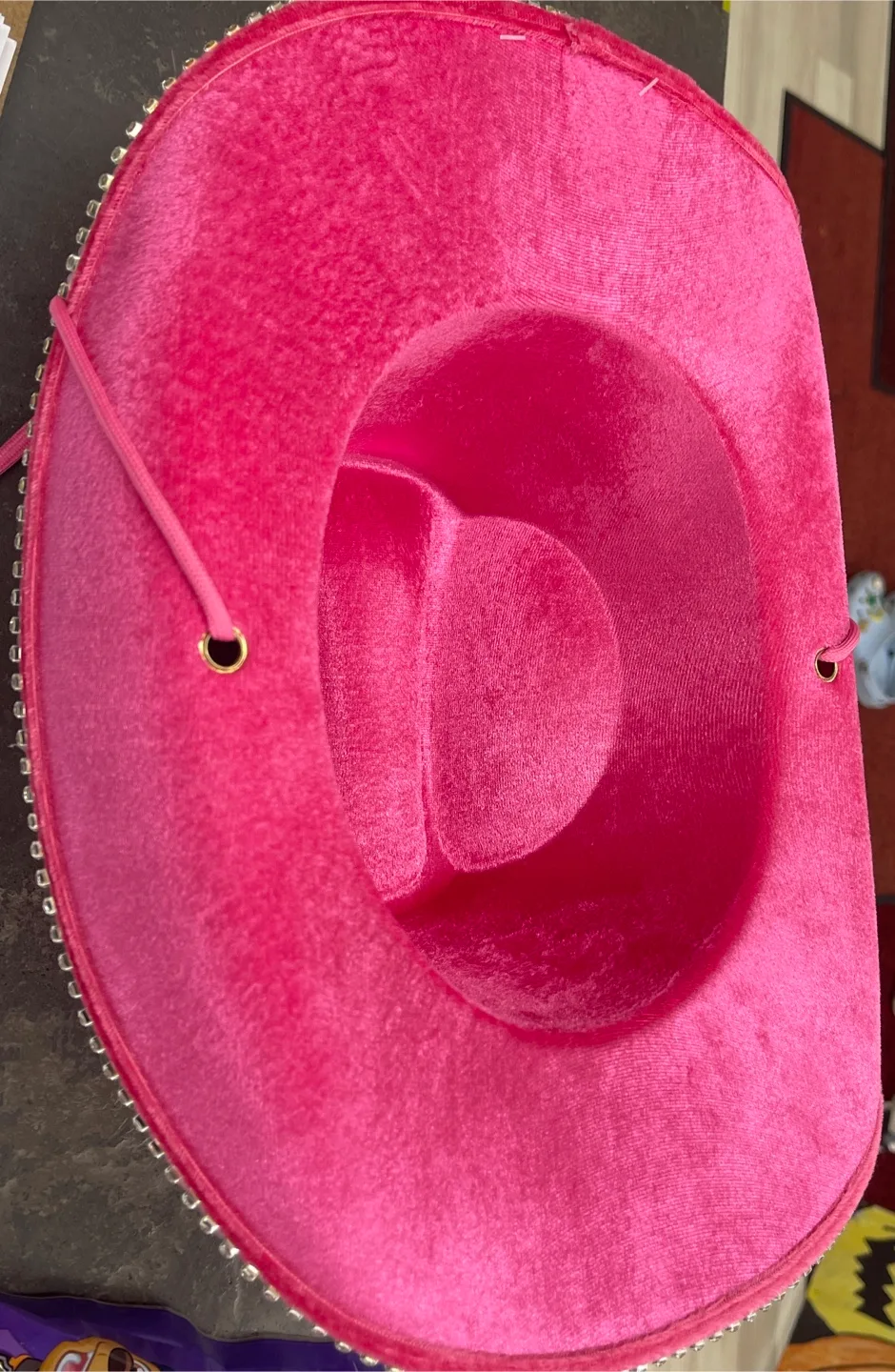 Spirit Halloween Pink Cowboy Hat image indicator(2)