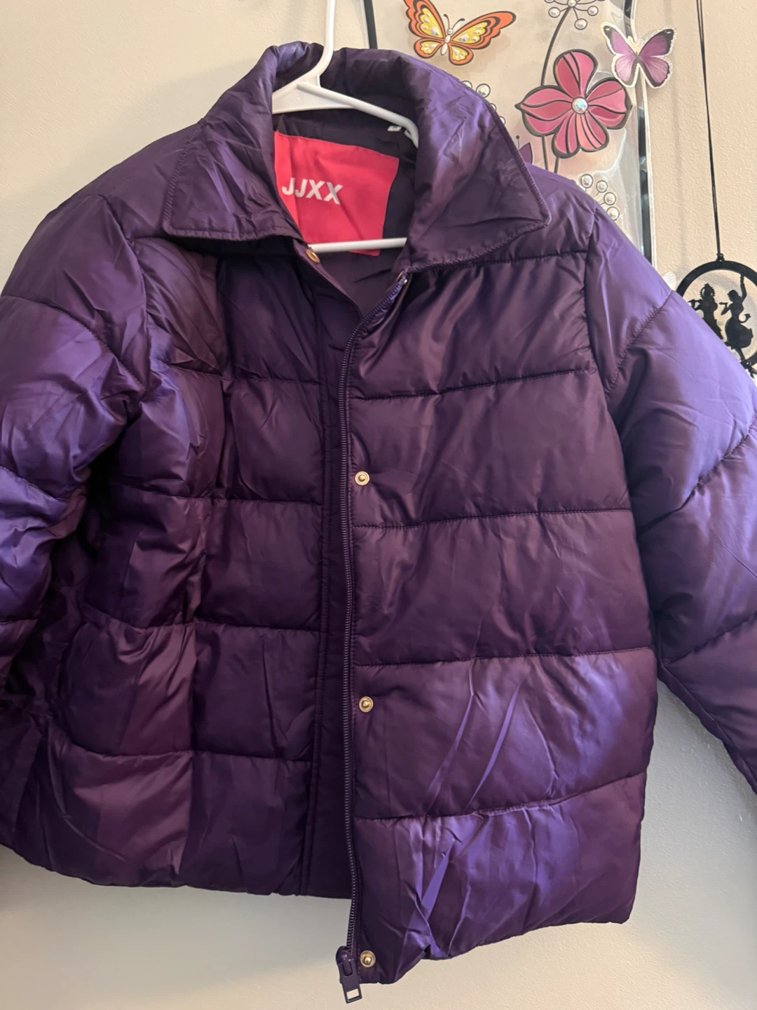 JJXX Purple Puffer Jacket - photo 3