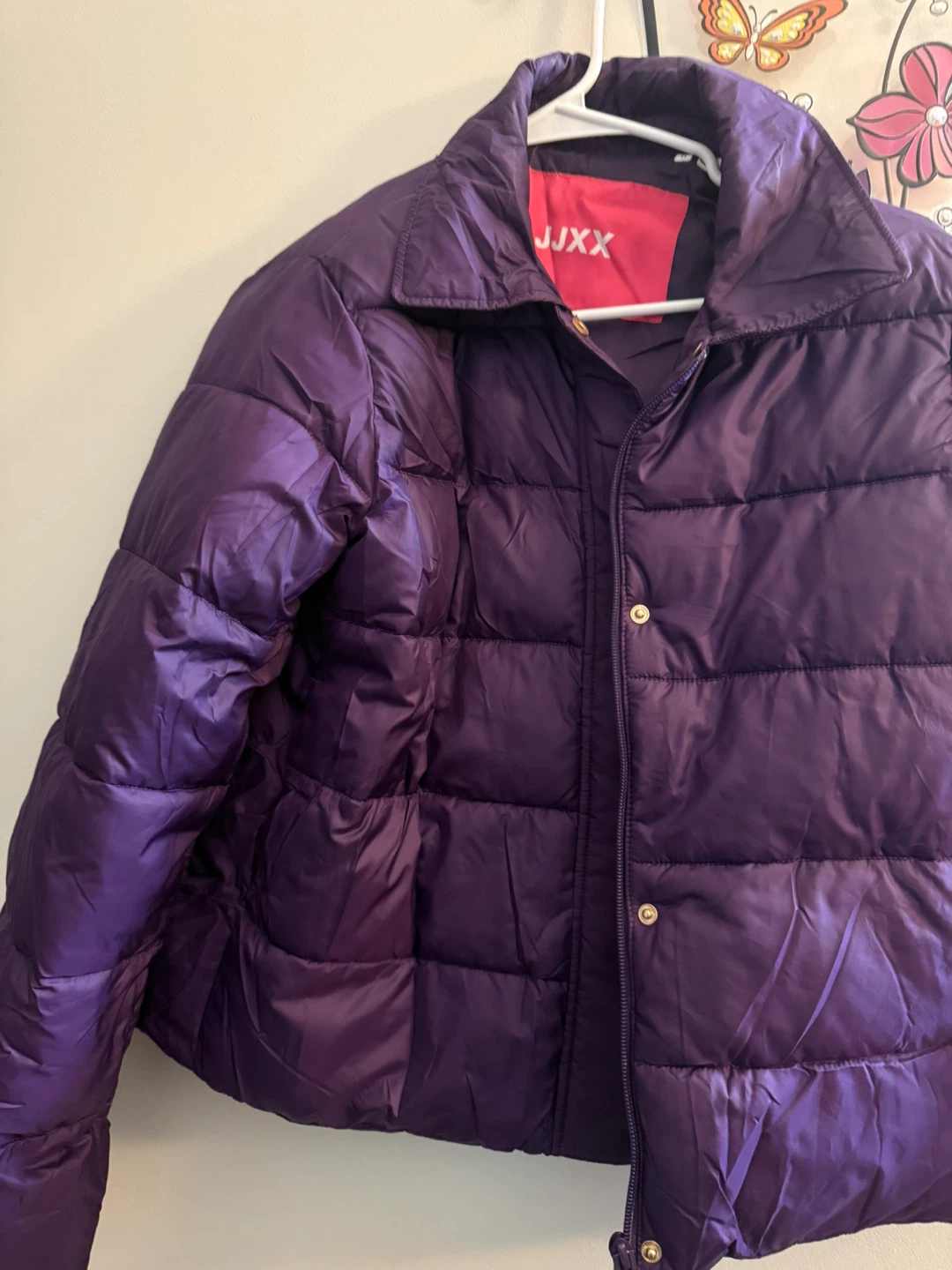 JJXX Purple Puffer Jacket - photo 2