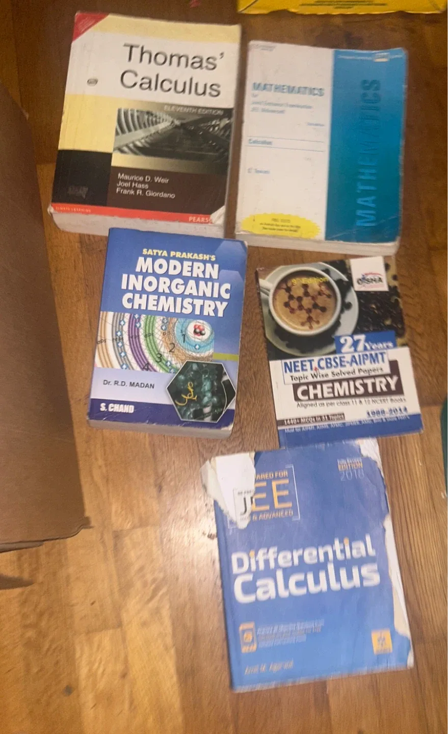 Calculus, Chemistry, and Mathematics Textbooks thumbnail
