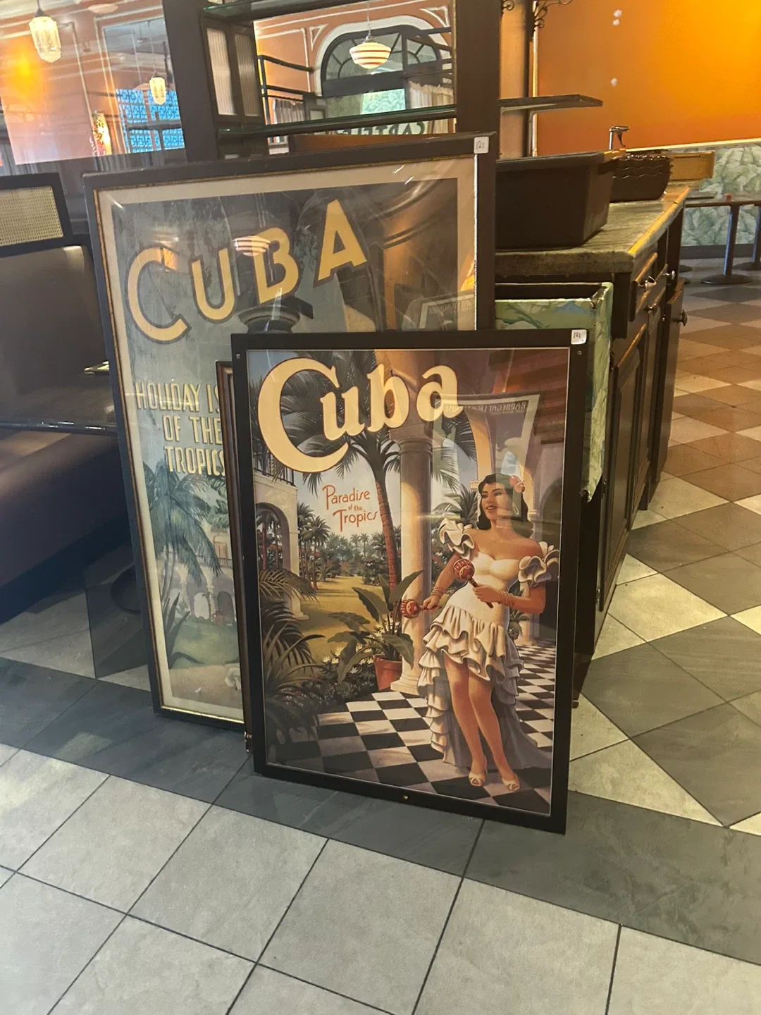 Vintage Framed Cuban Belle Print image indicator(2)