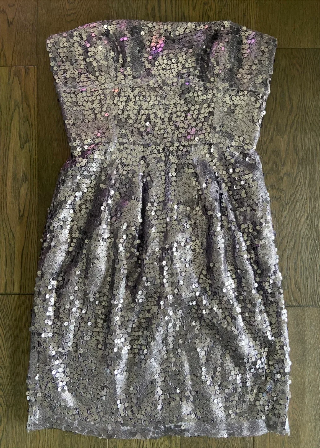 BCBGMAXAZRIA Sequin Dress - Lilac Mist, Size 4 image indicator(7)