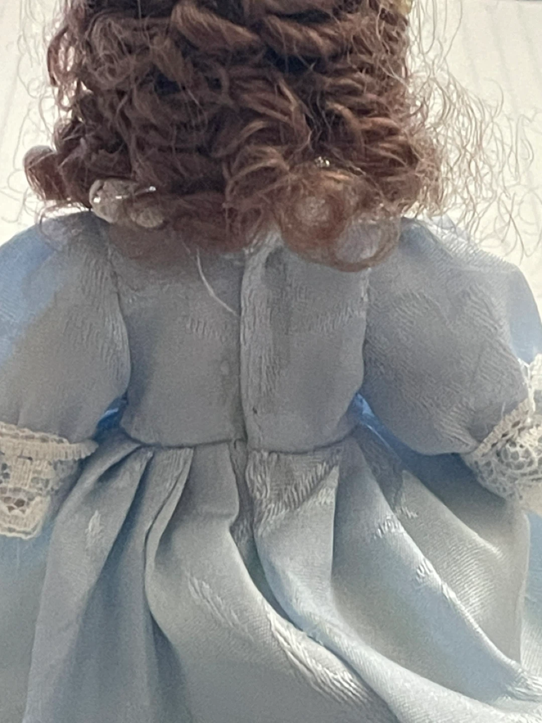 Porcelain Doll in Blue Dress - photo 3