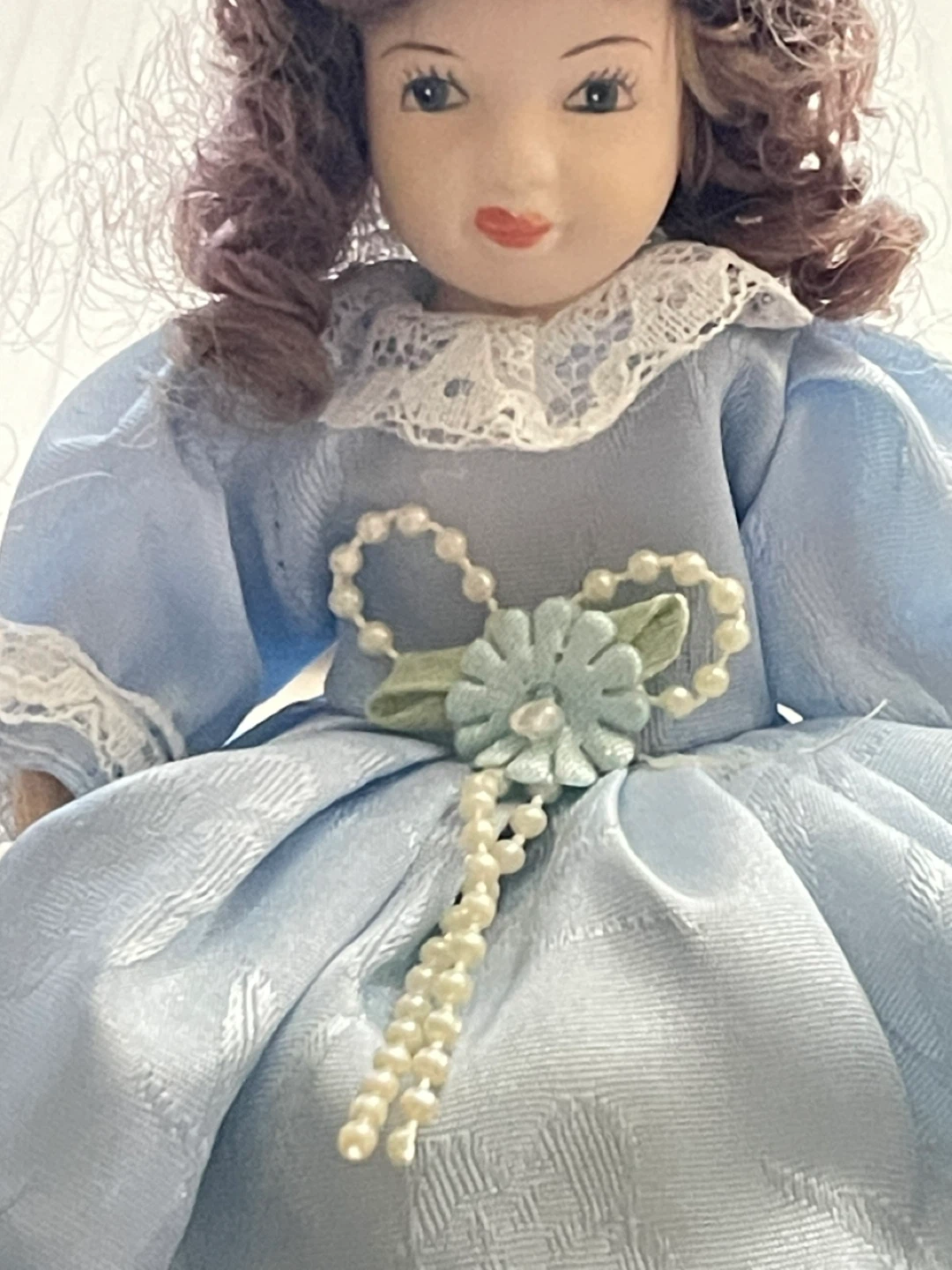Porcelain Doll in Blue Dress - photo 5