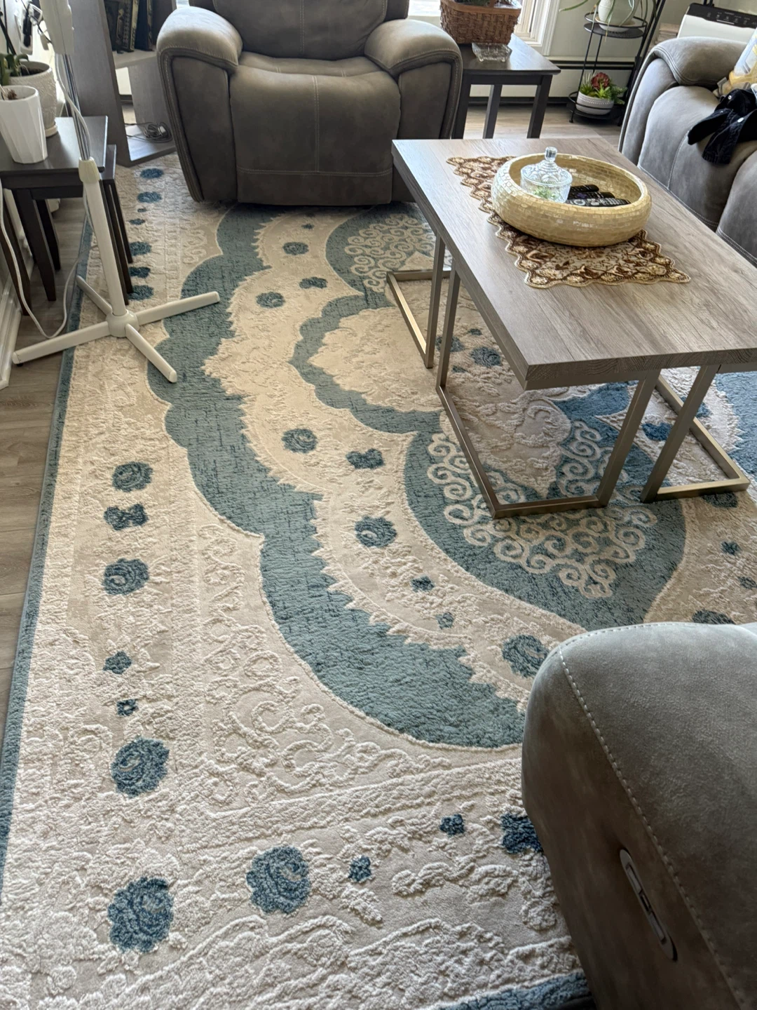 Trend Blue Area Rug - Like New!