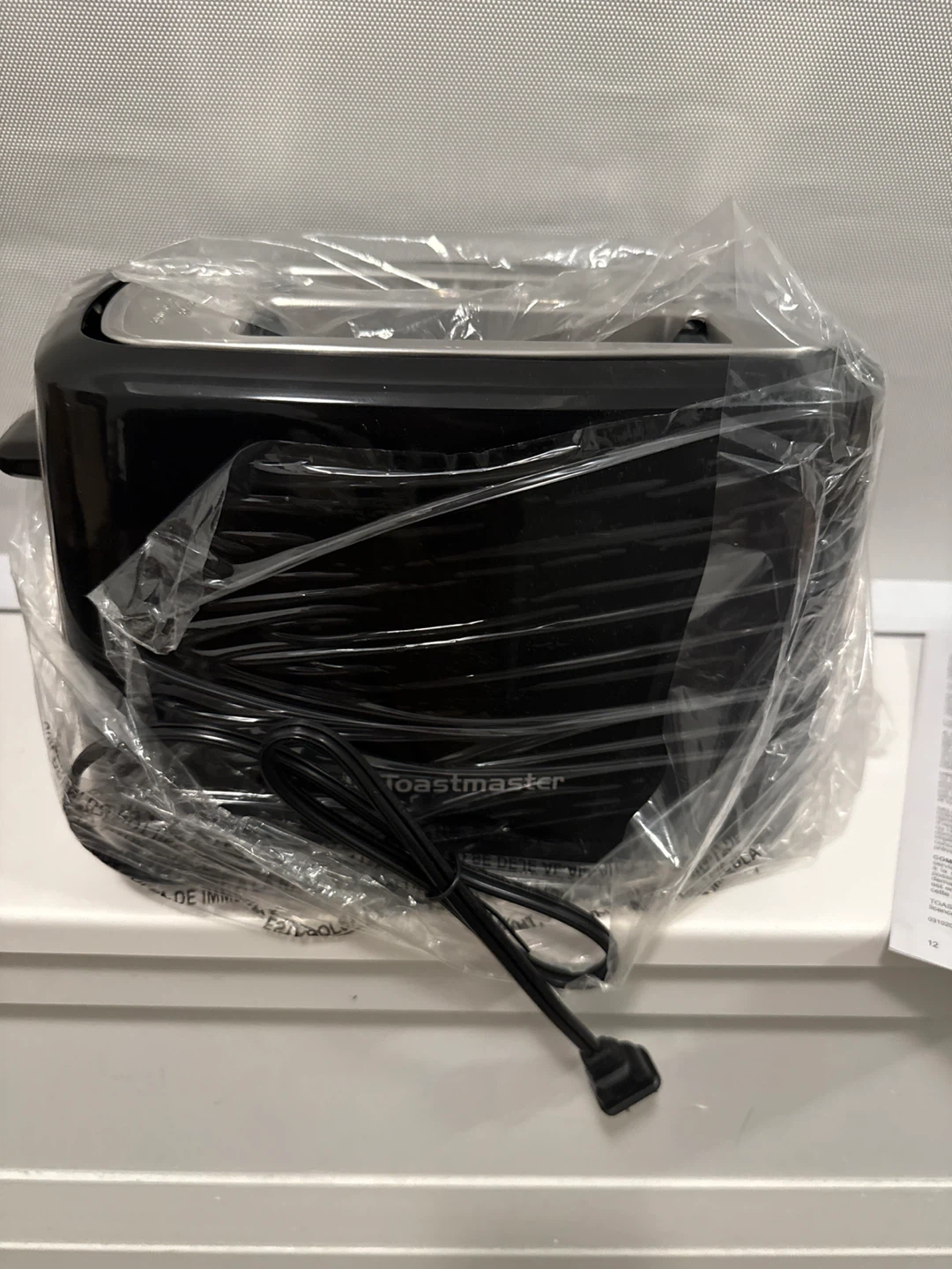 New Toastmaster 2-Slice Toaster - Black