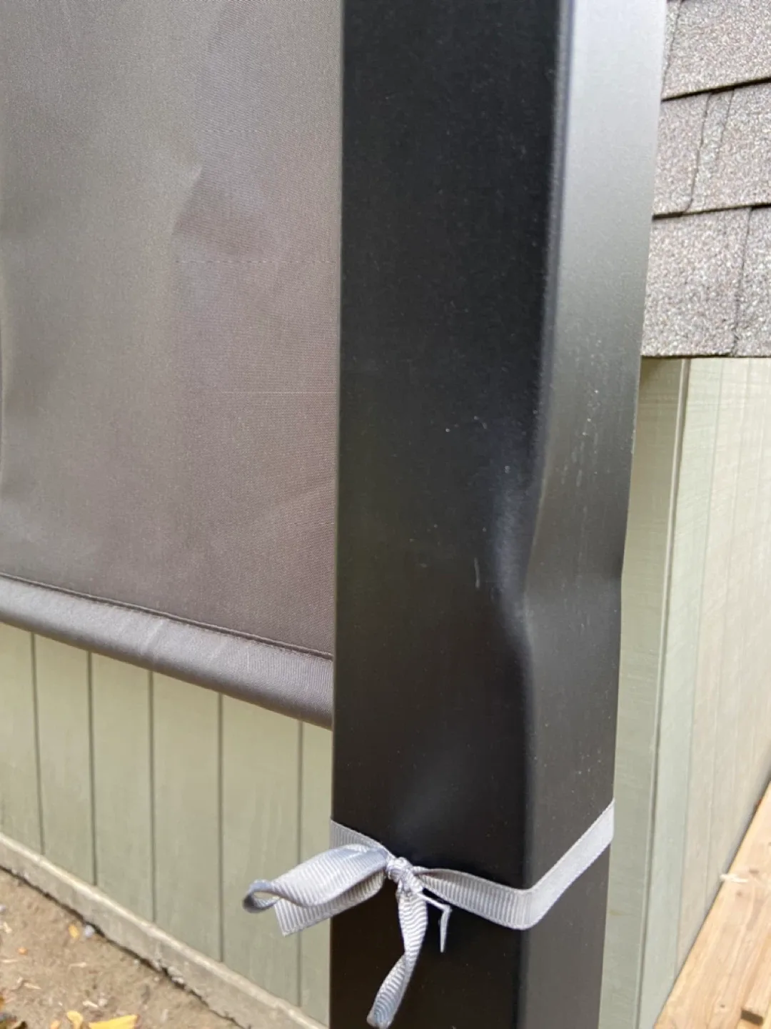 10x 13 Patio Pergola Sliding Roof, LED Lights, Solar Powered image indicator(10)