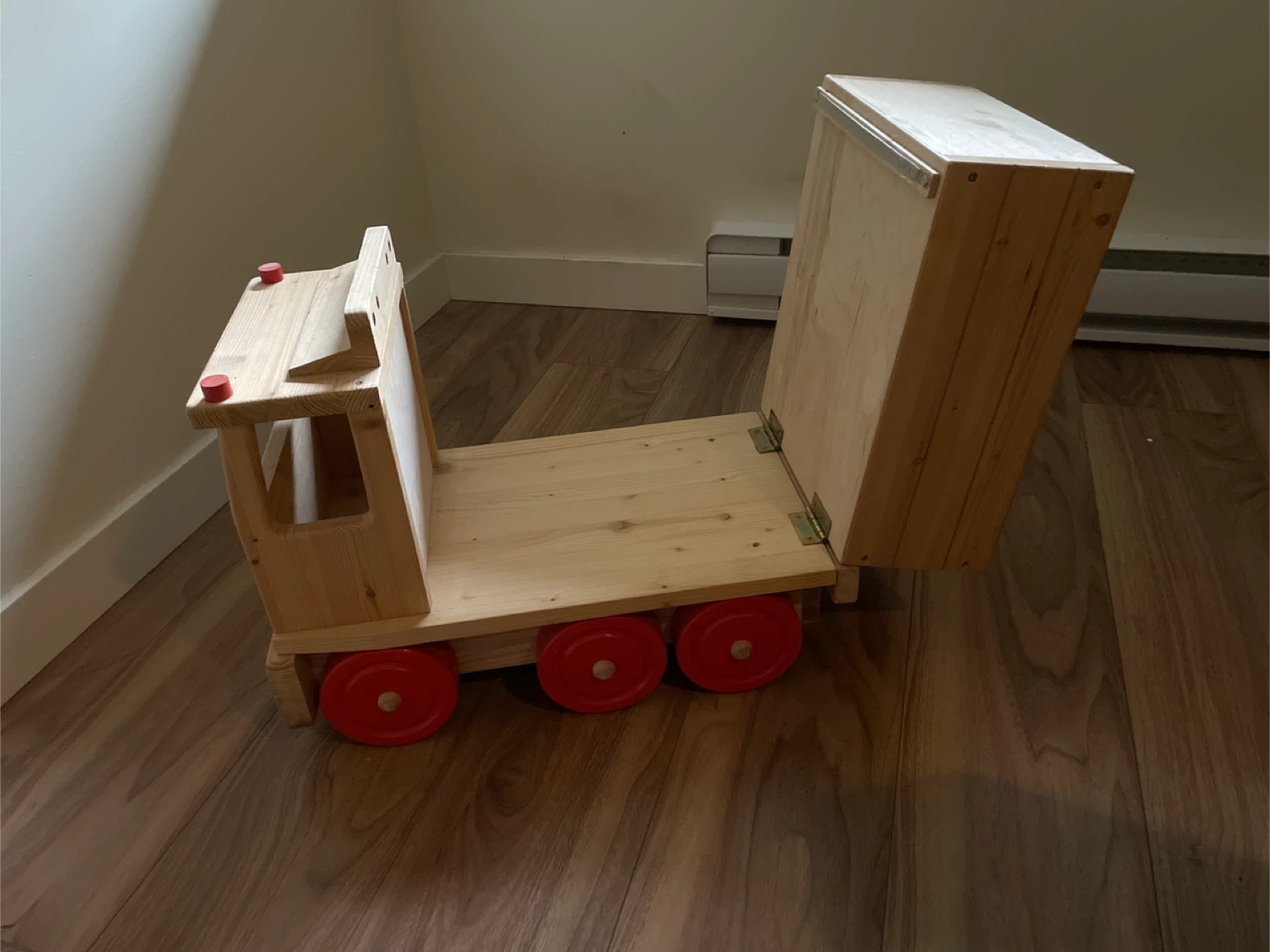 Large Wooden Toy Truck - photo 2