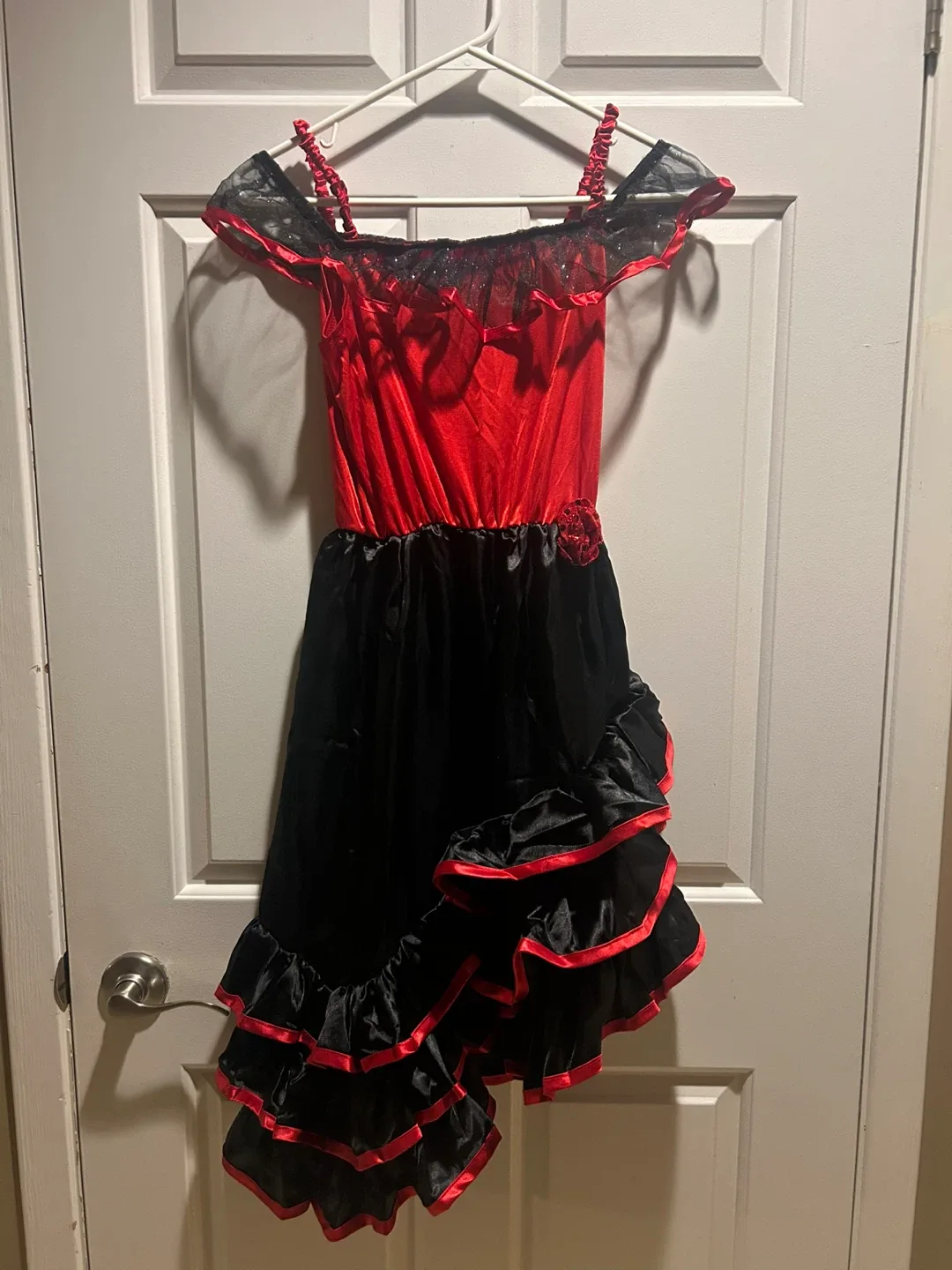 Spanish Dancer Costume Child Large 12-14 image indicator(2)