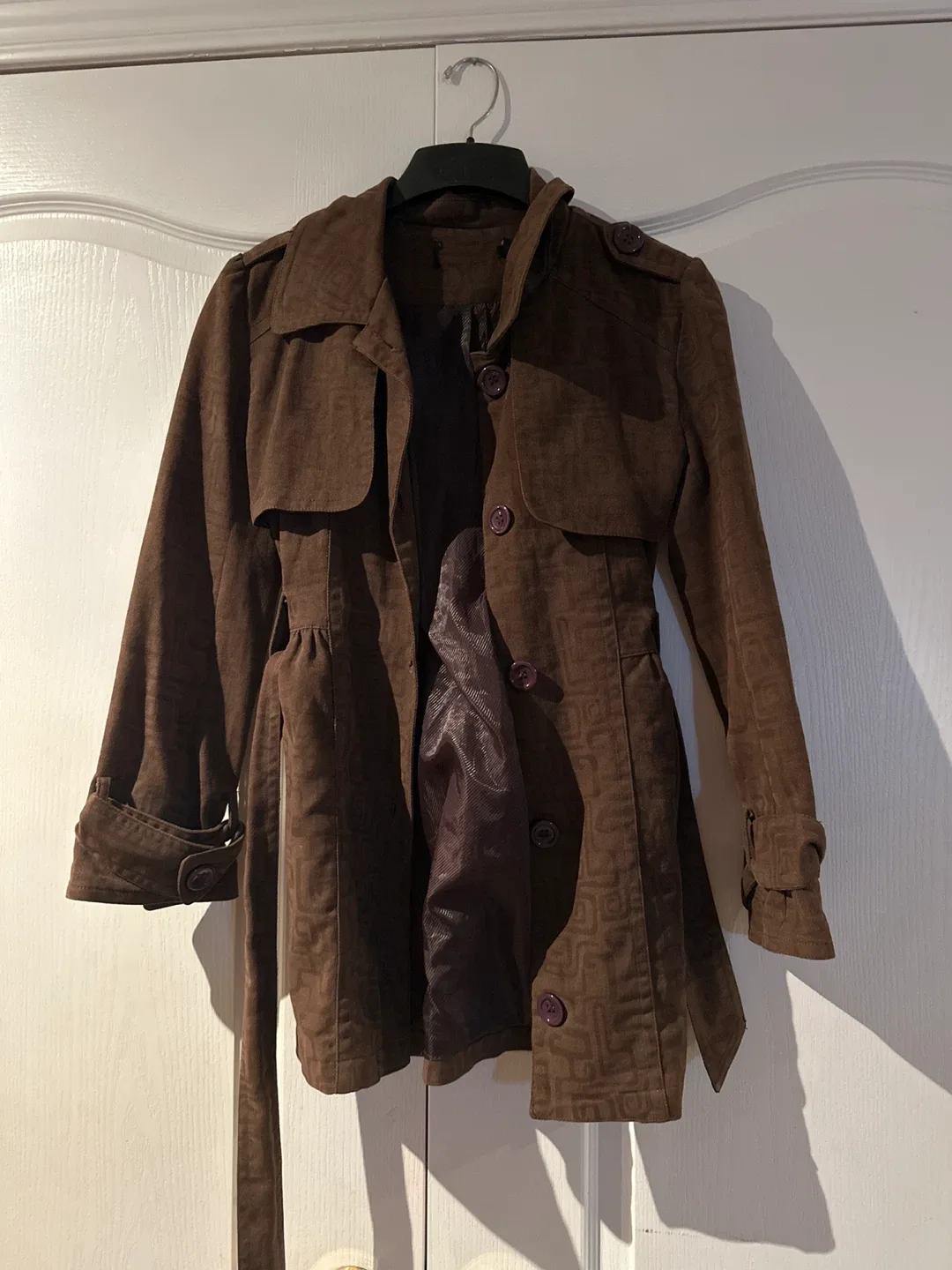 Brown Trench Coat thumbnail