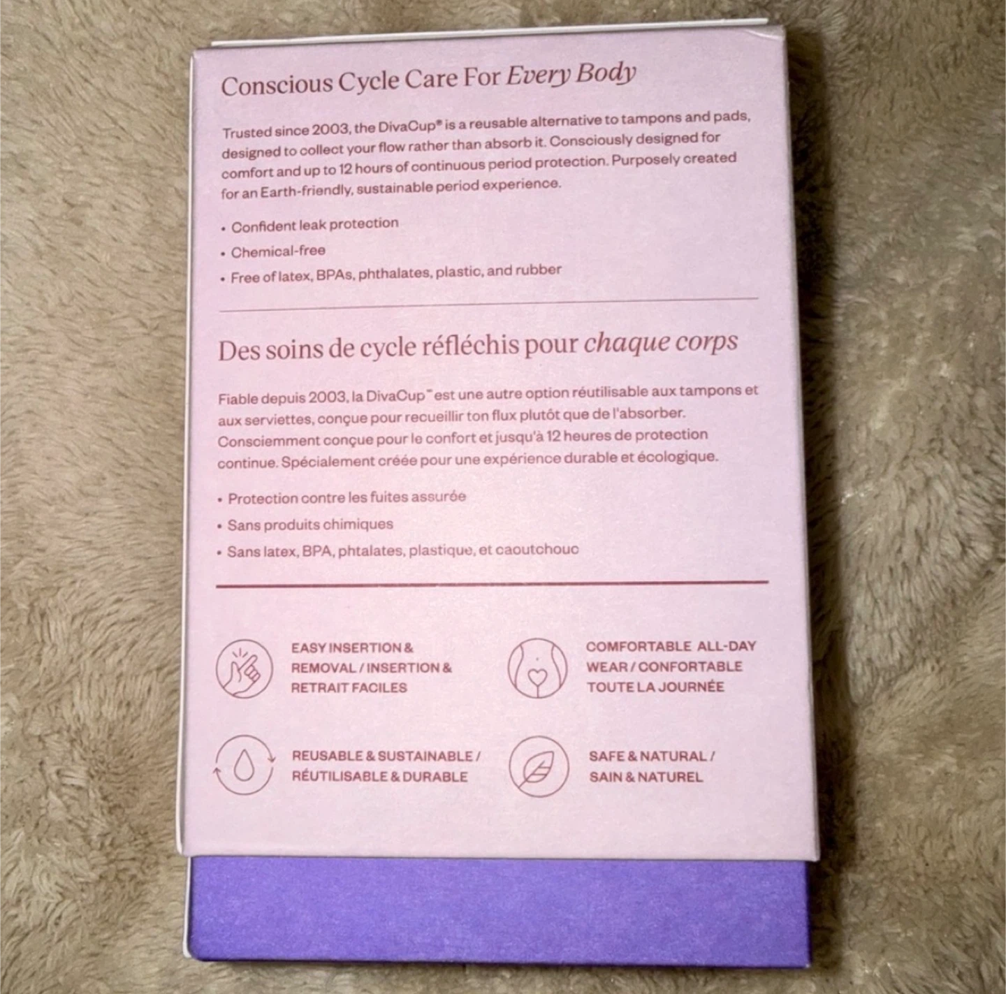 BNIB! Diva Cup Reusable Menstrual Cup - Model 2 - photo 5