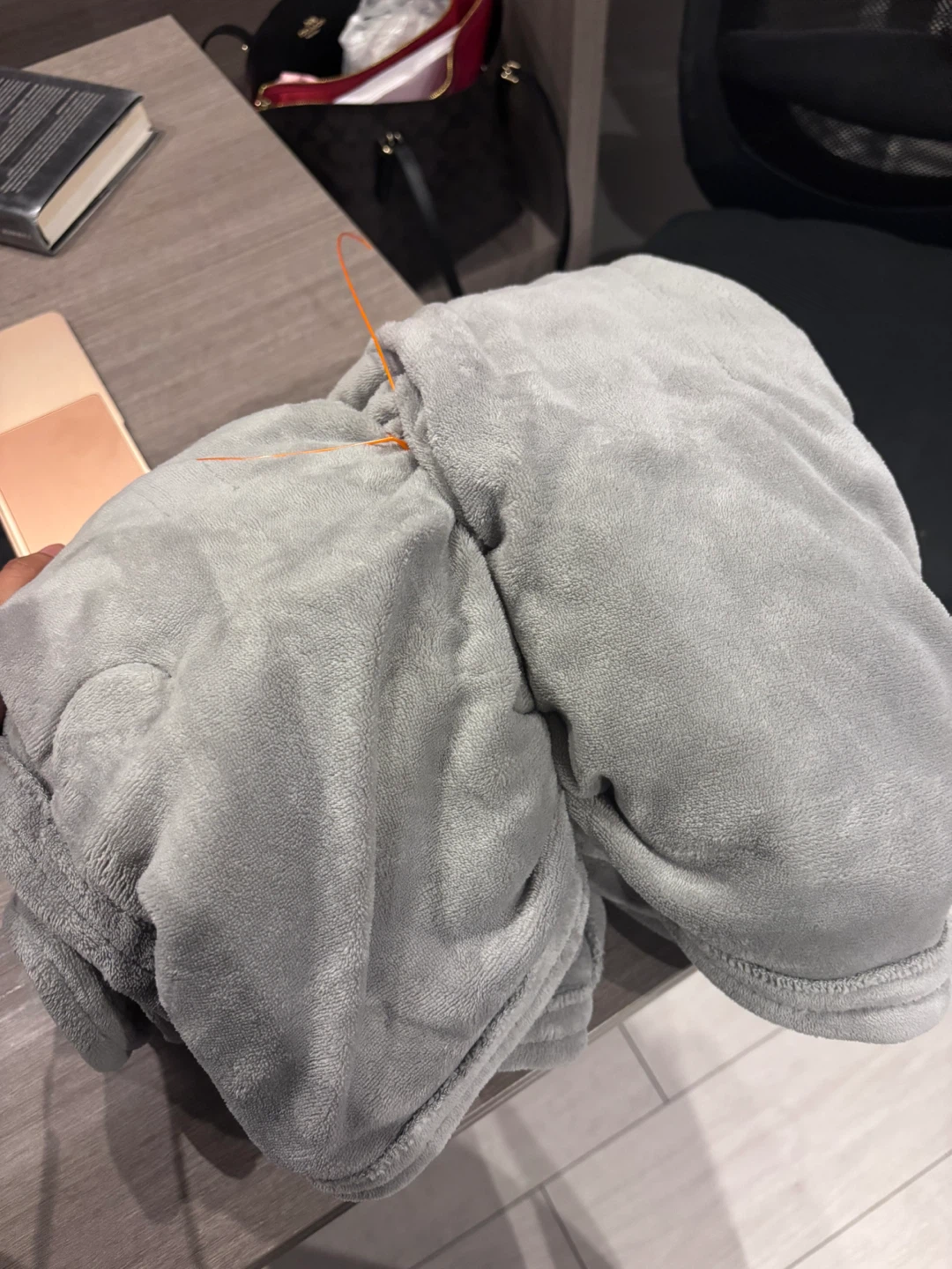Heated Throw Blanket - Grey