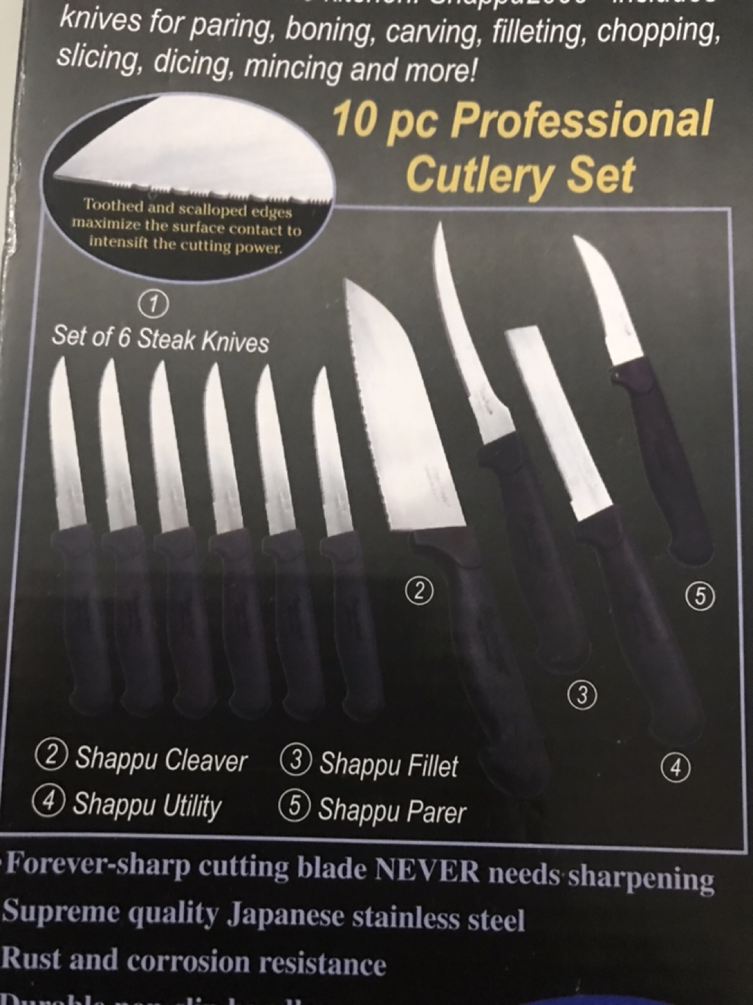 New Knife Set - 10 Piece Set - photo 3