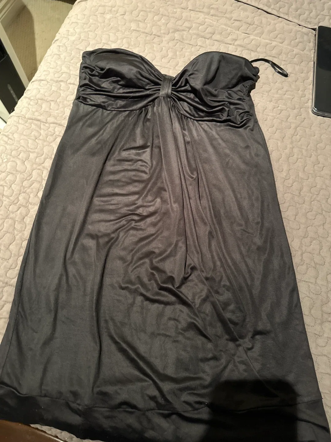 Black Strapless Dress thumbnail