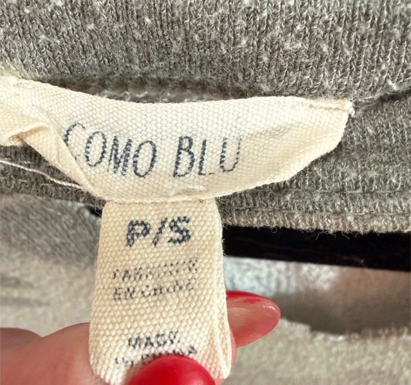 FREE Como Blu Camouflage Long Sleeve Cut Out Shirt image indicator(4)