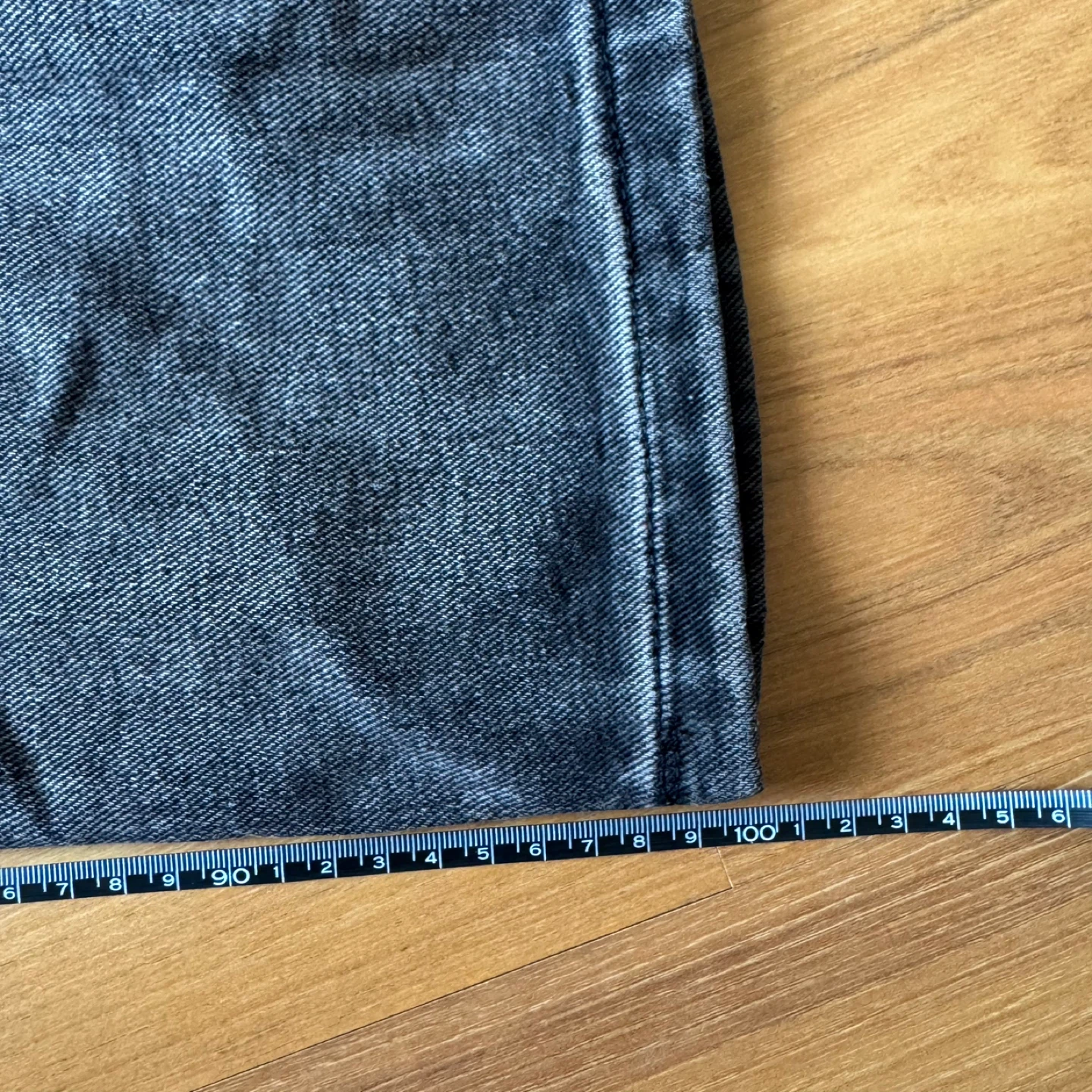 Black Denim Jeans - photo 4