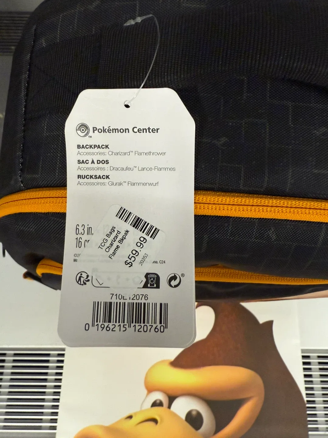 Pokémon Center Charizard Flame Thrower Backpack image indicator(3)