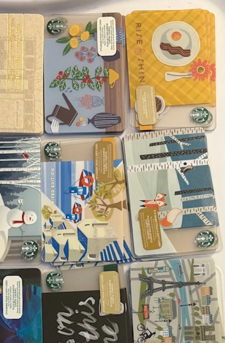 🤩Starbucks Giftcards - Assorted Designs image indicator(3)