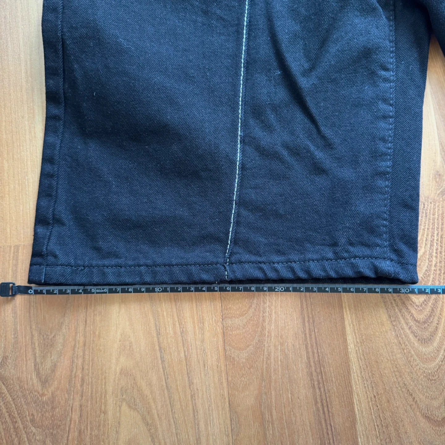 Corteiz black denim shorts - photo 3