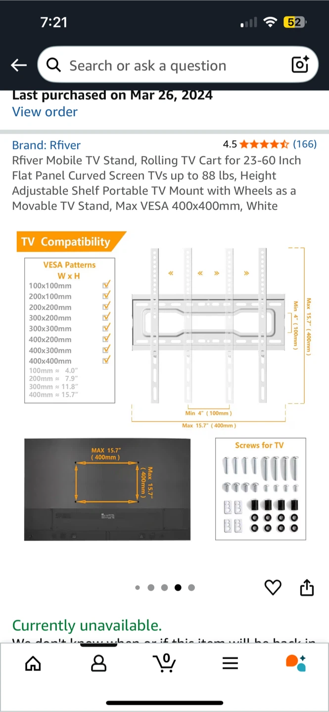TV Rolling Stand - photo 5