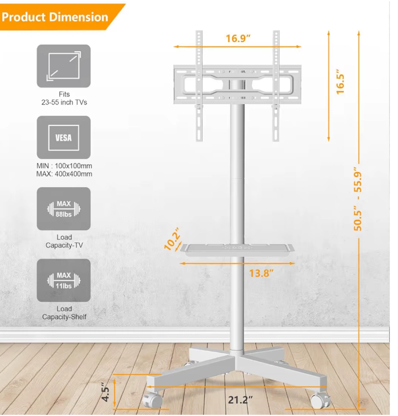 TV Rolling Stand - photo 3
