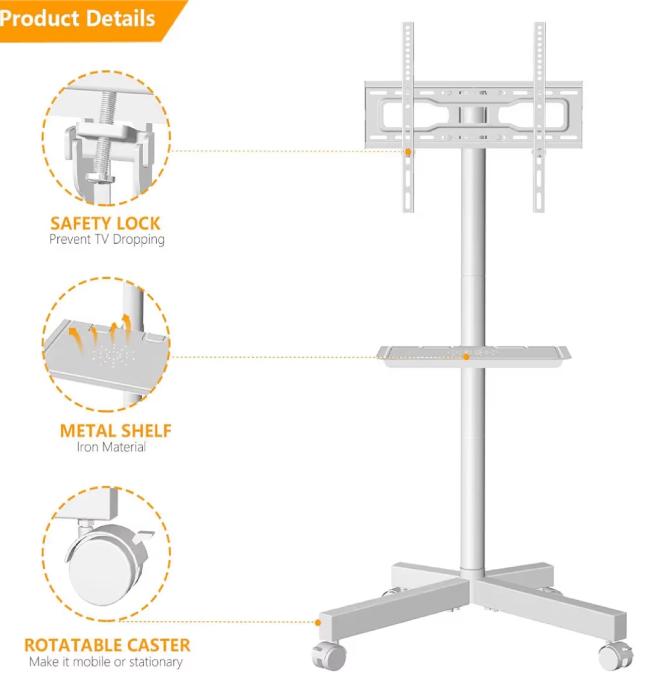 TV Rolling Stand - photo 4