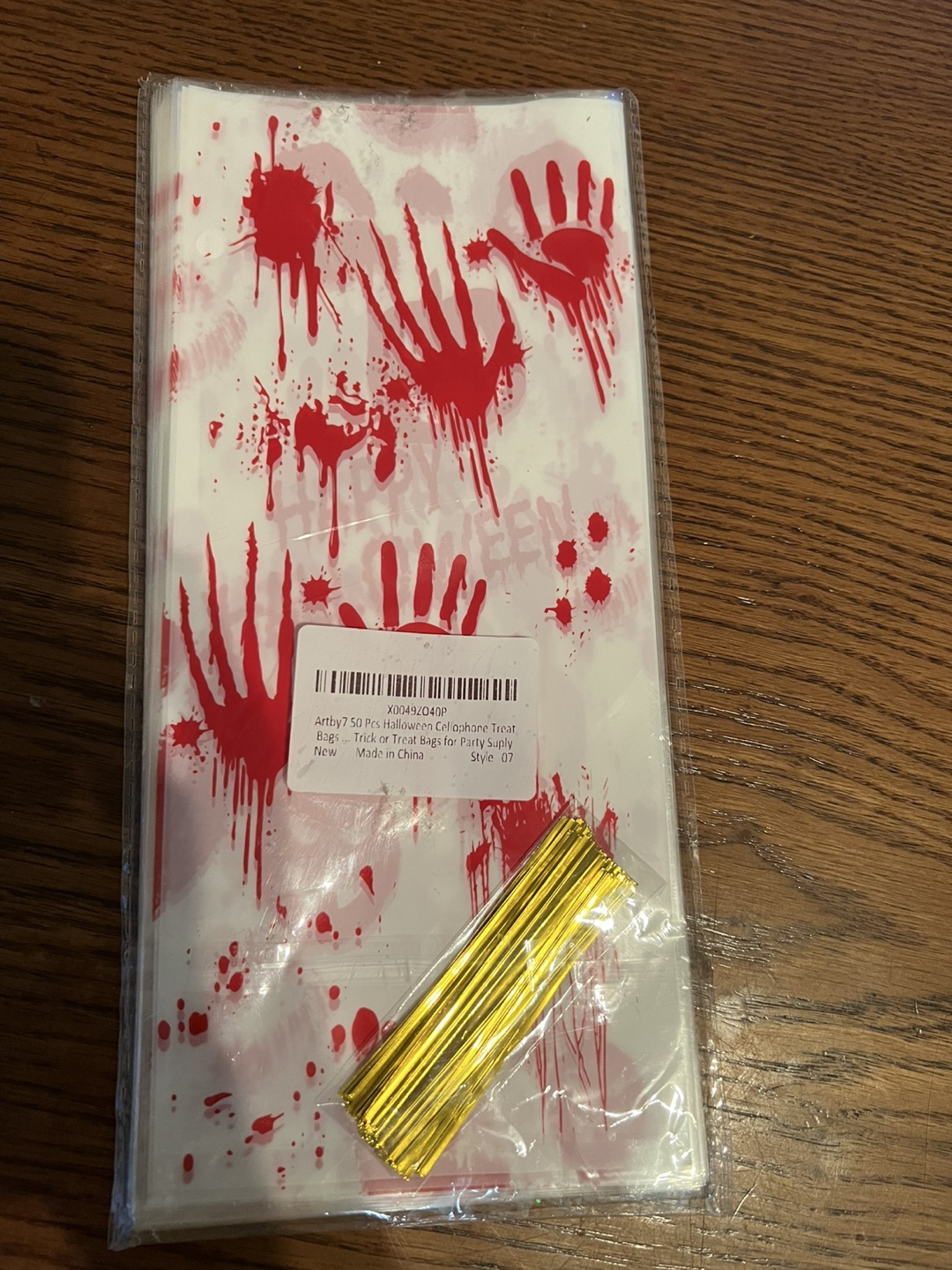 New Halloween Treat Bags - 50 Pcs
