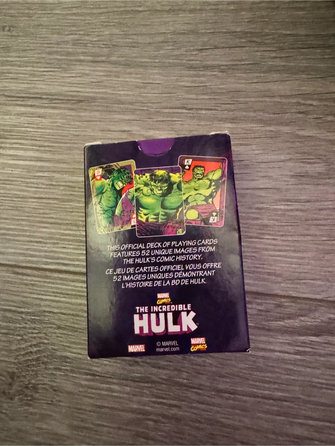 Marvel The Incredible Hulk Playing Cards image indicator(2)