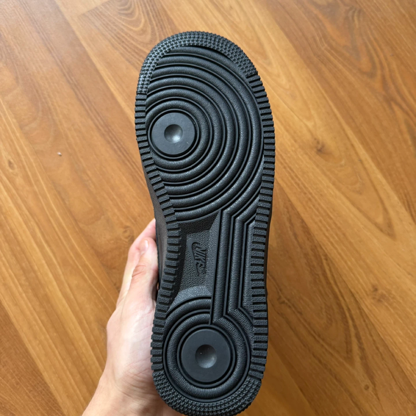 Nike Air Force 1 '07 Black US 8 - photo 2