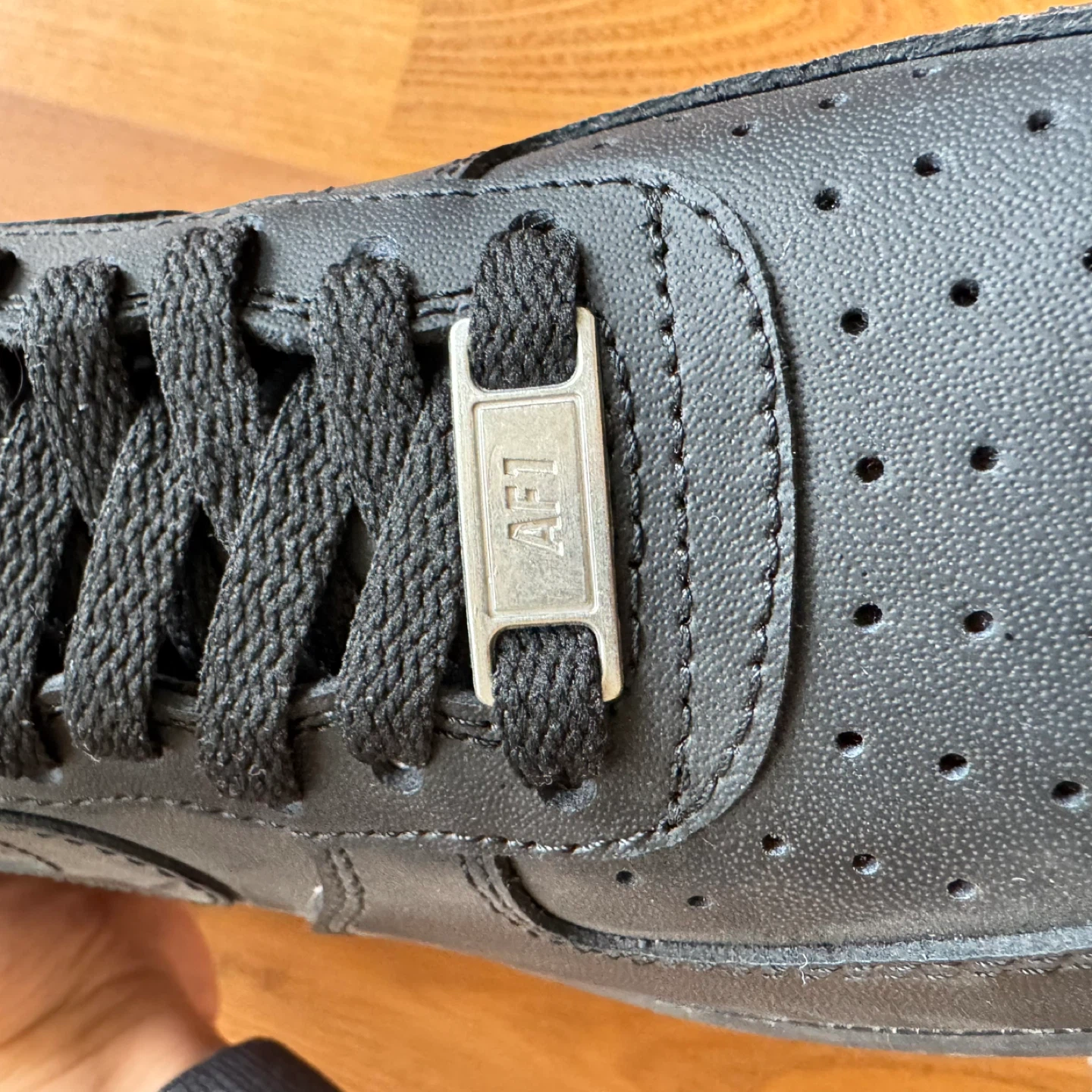 Nike Air Force 1 '07 Black US 8 - photo 3