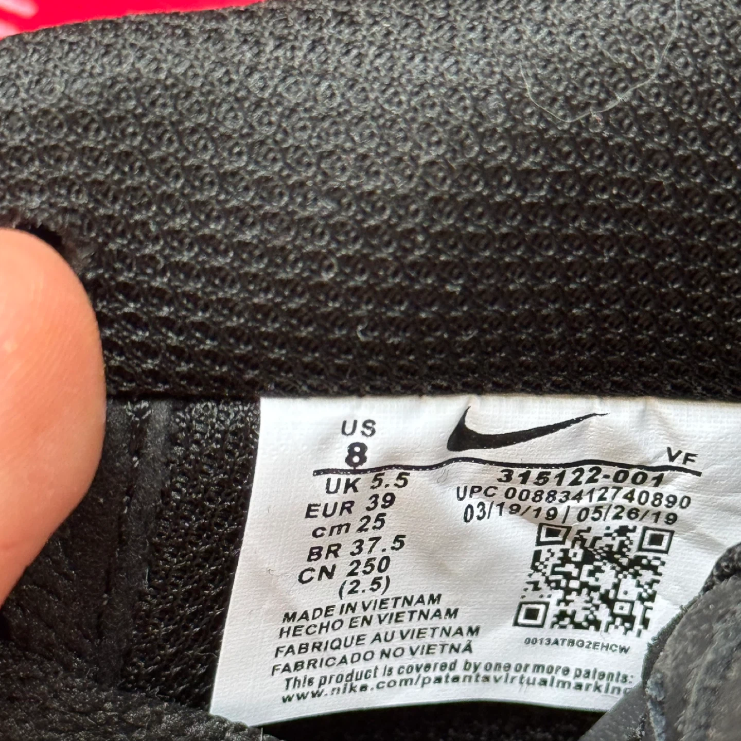 Nike Air Force 1 '07 Black US 8 - photo 4