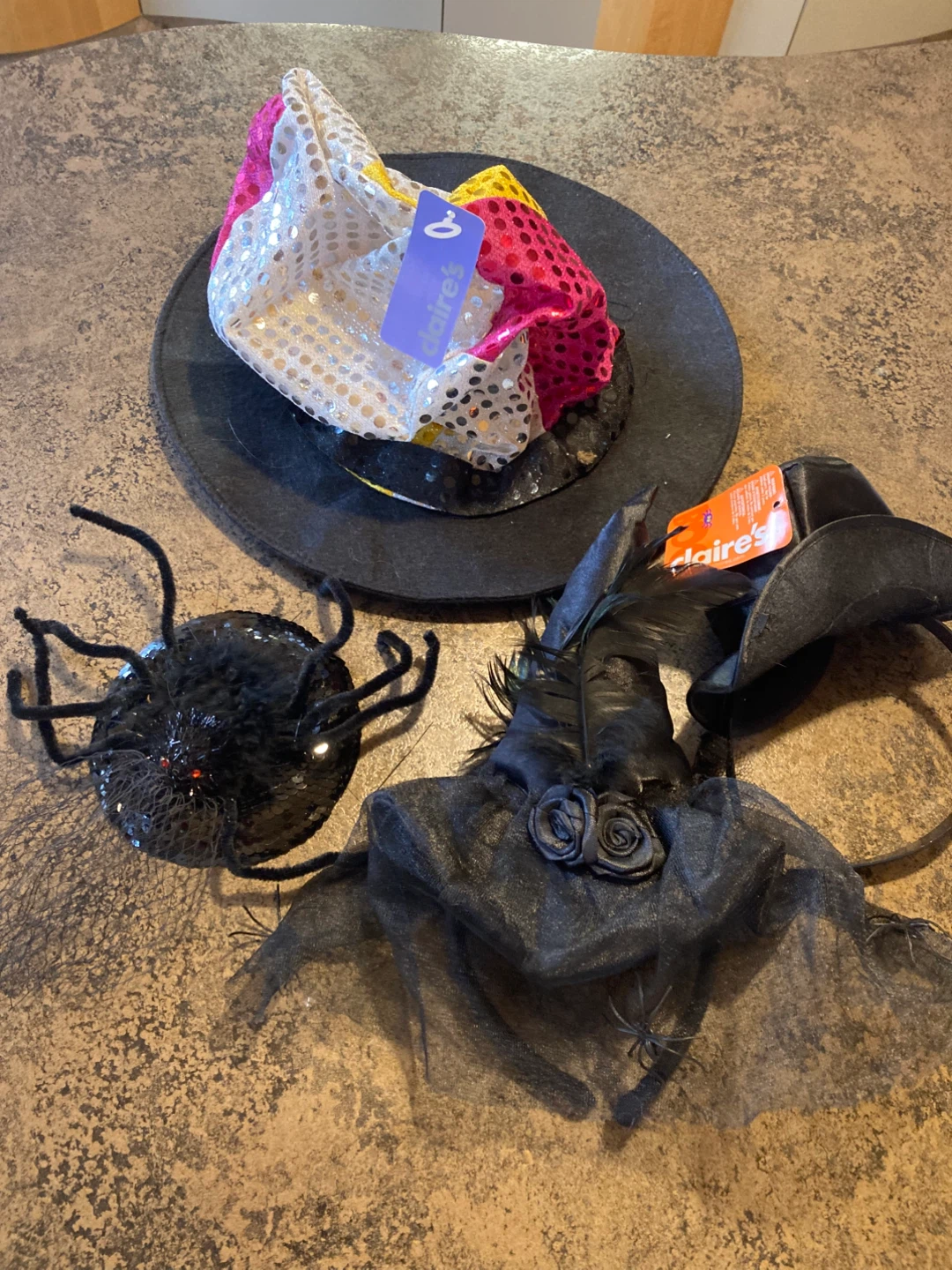 Claire's Halloween Hats - New with Tags!