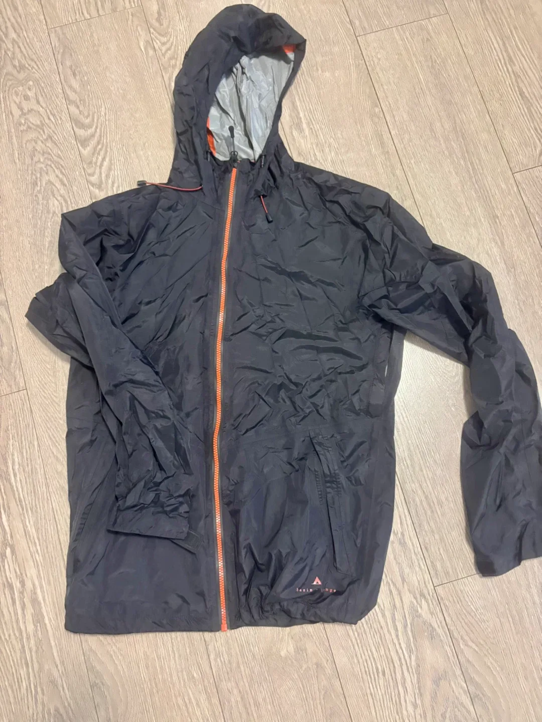 Basin + Range Black Rain Jacket (Size S) thumbnail