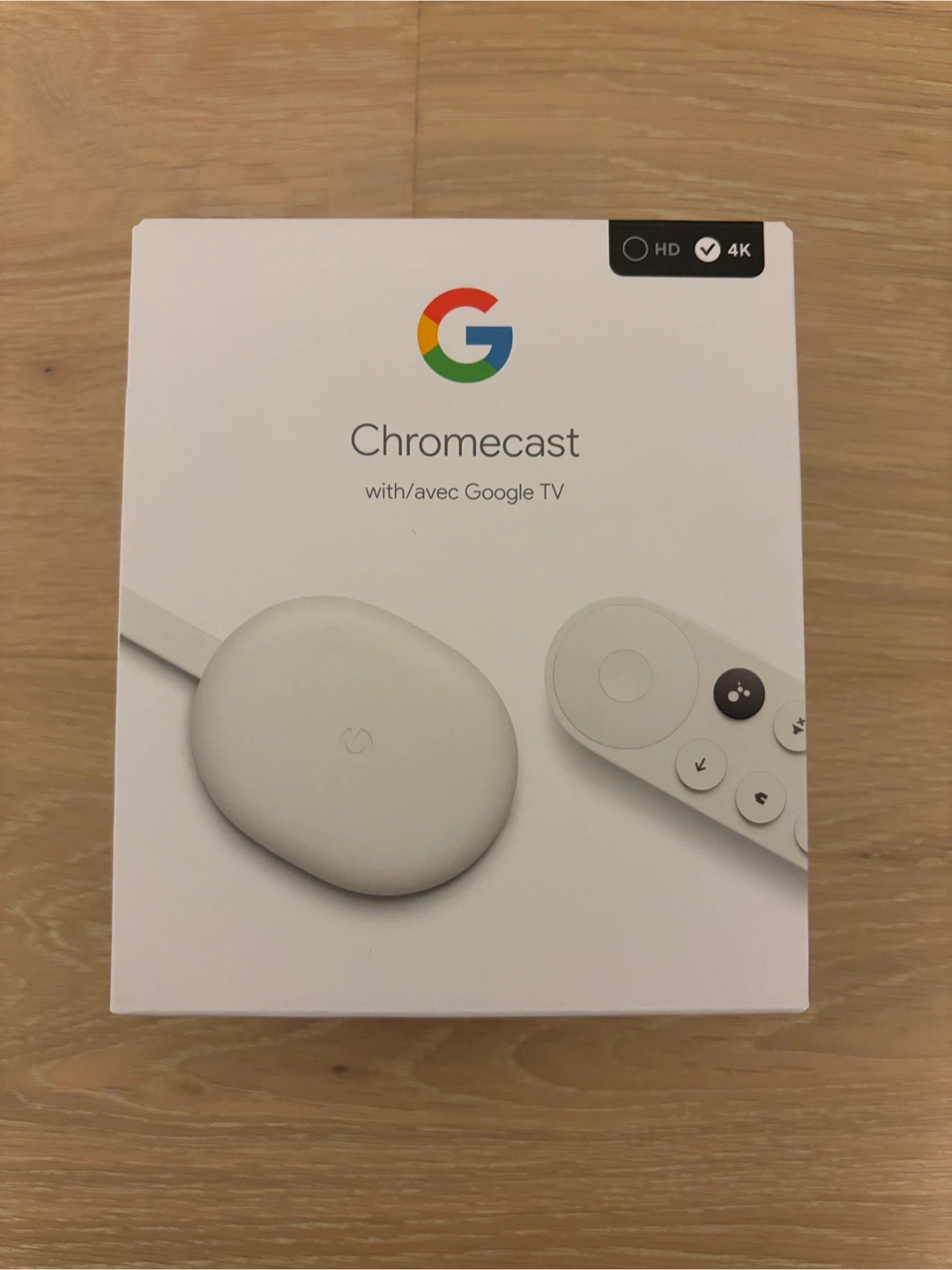 Google Chromecast with Google TV(4G) - White - photo 2