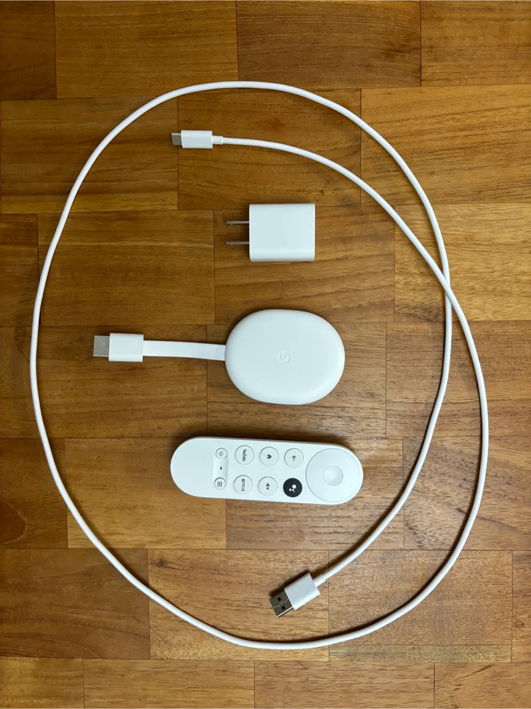 Google Chromecast with Google TV(4G) - White