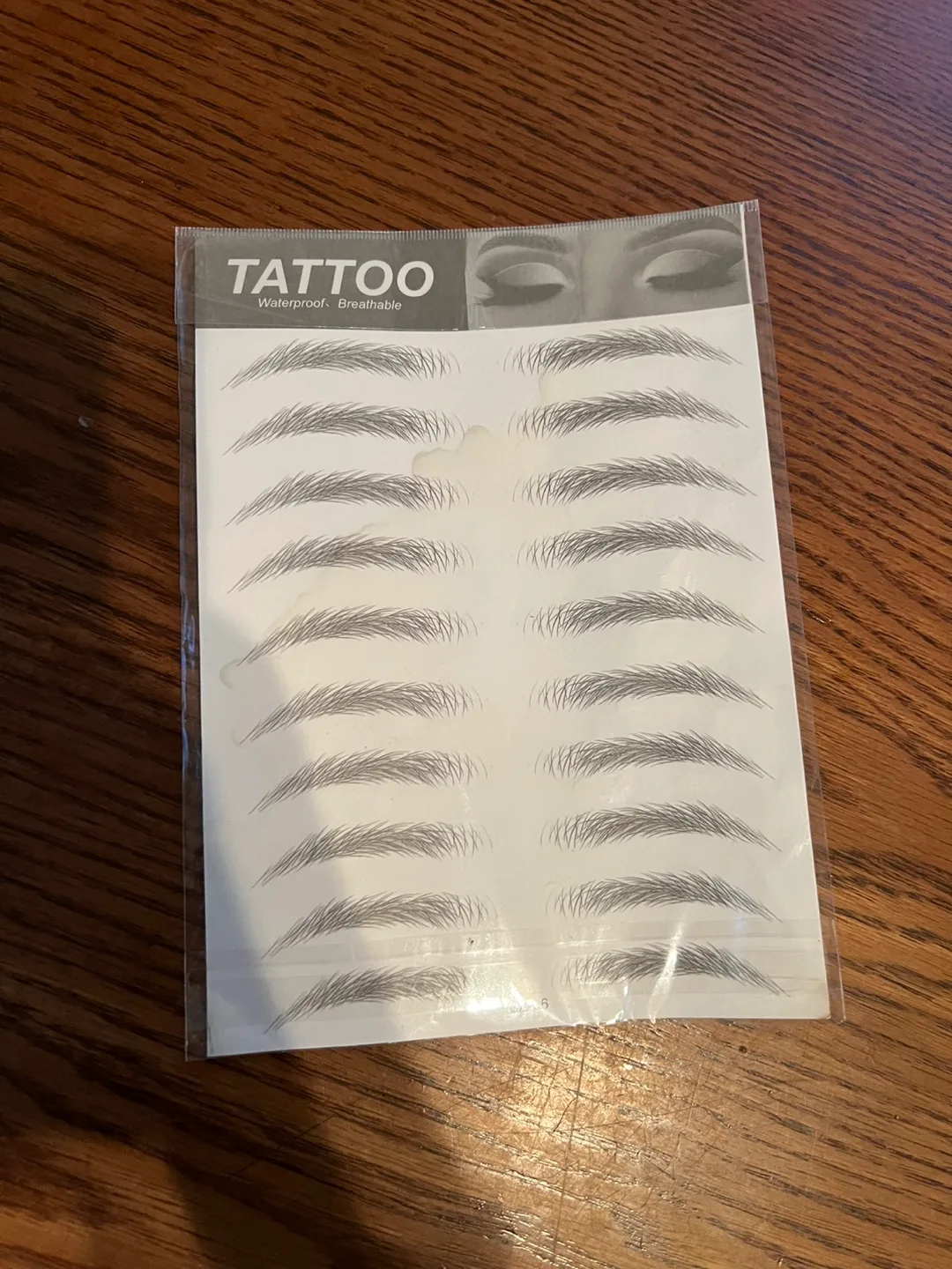 Tattoo Waterproof Eyebrow Stickers