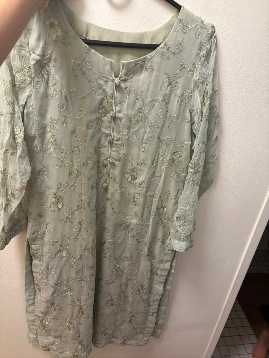 NEW 3 piece bareeze suit-stitched thumbnail