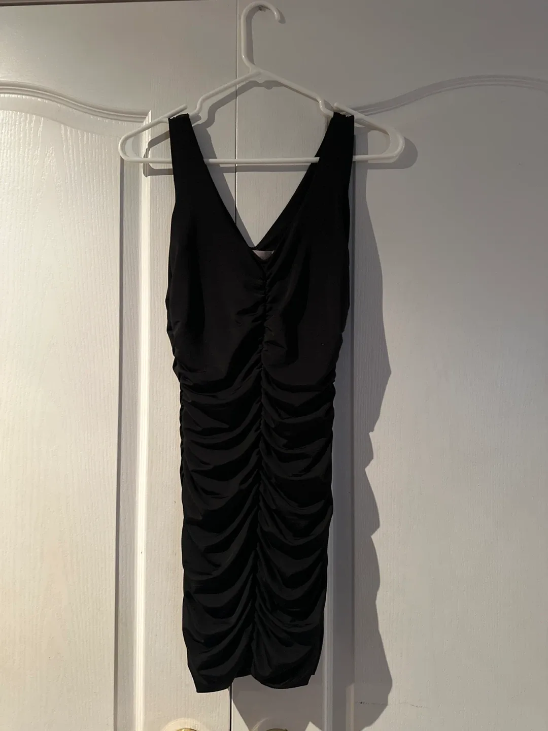 Costa Blanca Black Mini Dress - Size XS thumbnail