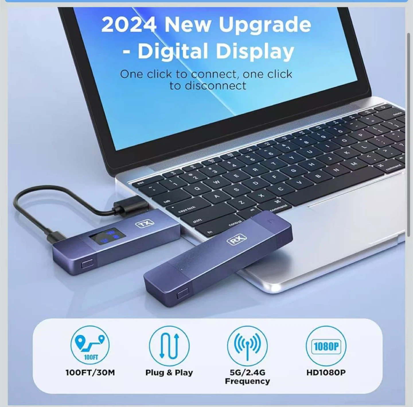 Wireless HDMI Transmitter and Receiver - photo 2